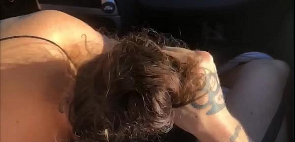  Bootycapgod BigBossBands celebrity sex tape porn XXX getting blowjob in car public parking lot porn